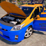 Toyota Prius Taxi [Add-On / Replace | Wipers | Template] V1.0