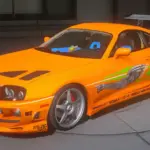 Toyota Supra MK4 from the movie Fast and Furious