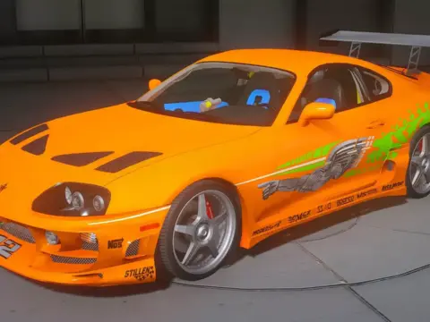Toyota Supra MK4 from the movie Fast and Furious