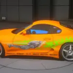 Toyota Supra MK4 from the movie Fast and Furious2