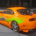 Toyota Supra MK4 from the movie Fast and Furious3