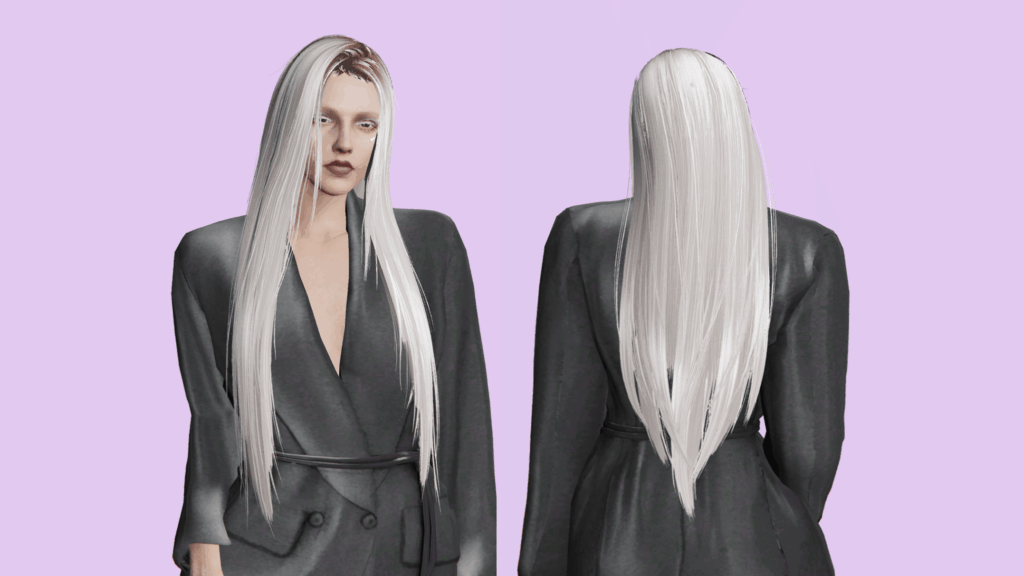 Yunjin Hairstyle with Physics for MP Female 1.0