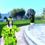 Billie Eilish Green Roots [Add-On Ped]