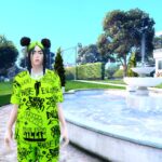 Billie Eilish Green Roots [Add-On Ped]