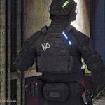 Police tactical vest for MP Male
