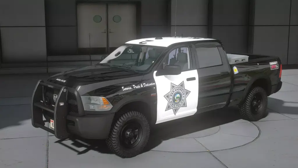 2014 Dodge Ram 1500 Police