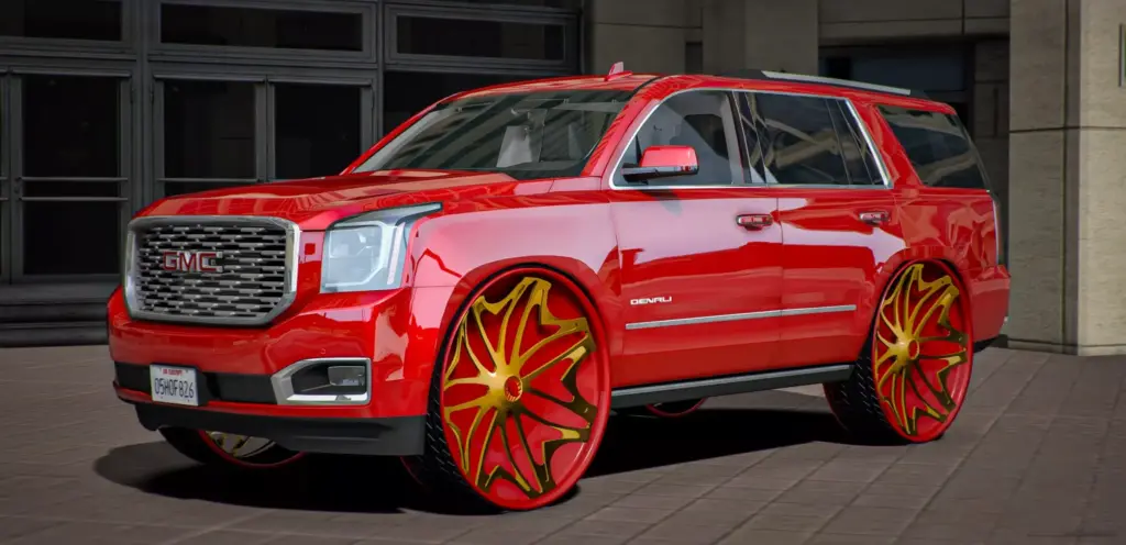 2019 GMC Yukon Donk on Floats