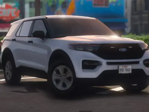 2020 Ford Police Interceptor Whelen FlatLighter Undercover