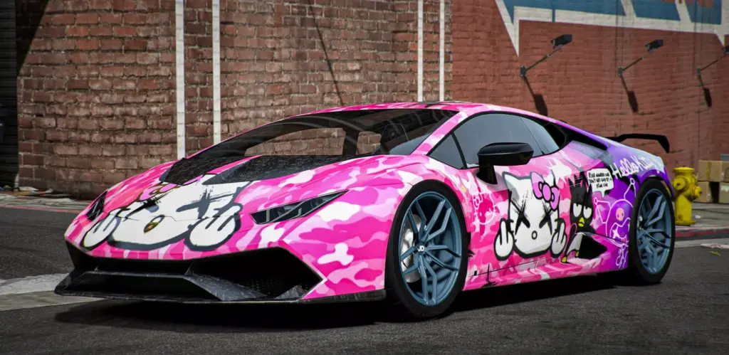 2020 Lamborghini Huracan Hello Kitty Twin Turbo