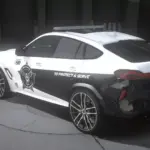 2022 BMW X6M Police3