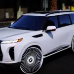 2025 Infiniti QX80 On 30 Forgiatos With Animated Sunroof