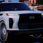 2025 Infiniti QX80 On 30 Forgiatos With Animated Sunroof6
