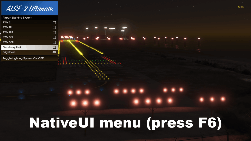 ALSF-2 sequenced flashing lights (SFL) | (Menyoo, YMAP, NativeUI) V2.0