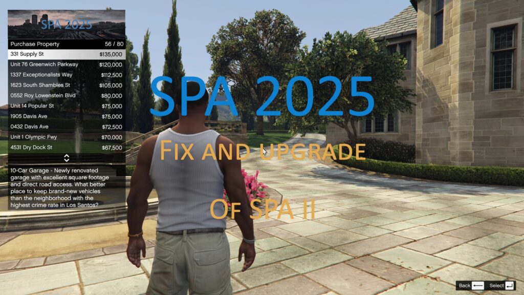 GTA Five: Apartment & Garage 2025 Legacy V1.1