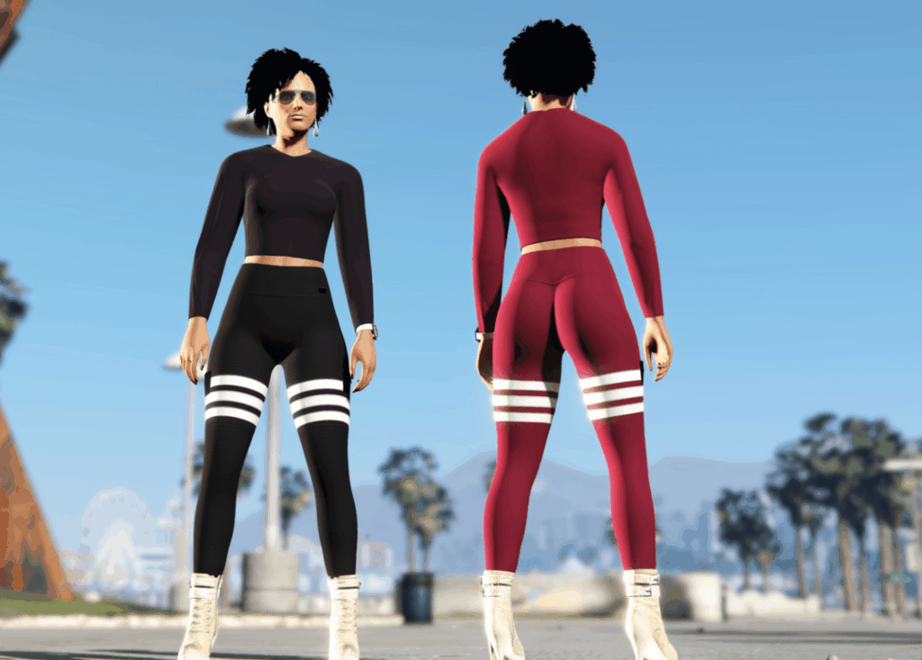 Athletic-V Mp Female Ped Beta with Physics Leggings Top Spandex