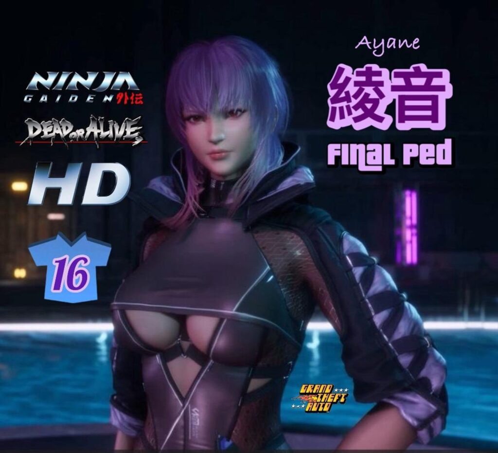 Ayane (NG4 / DOA) [Add-On Ped] V1.0 [Final Ped]