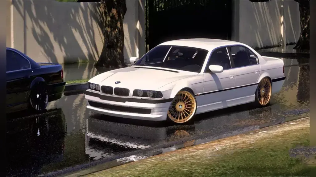 BMW E38 750i Stance