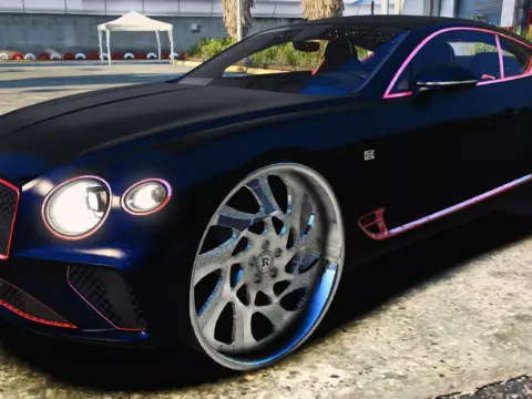 Bentley Continental On Rucci Forged Rims