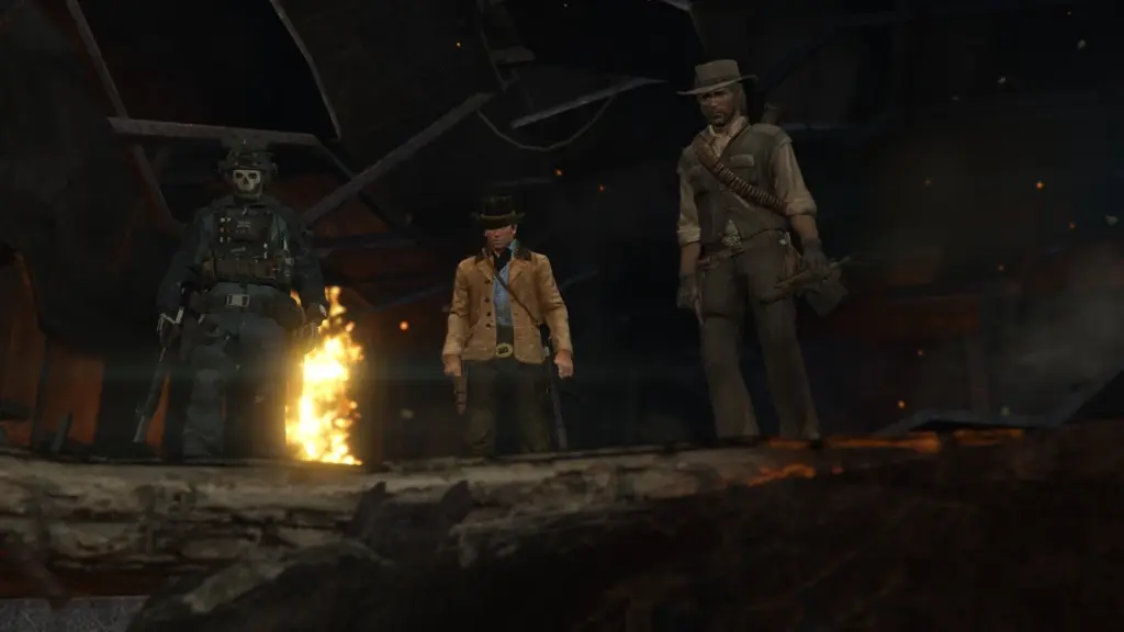 COD Ghost Night War as Michael 1.0
