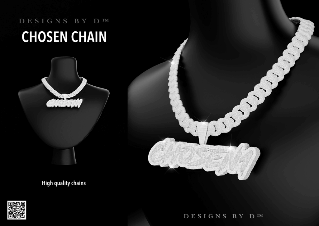 Chosen Cuban Diamond Chain for MP Male