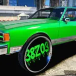 Custom 2 Door Boxed Chevrolet Caprice Classic On 38Z03 Rims