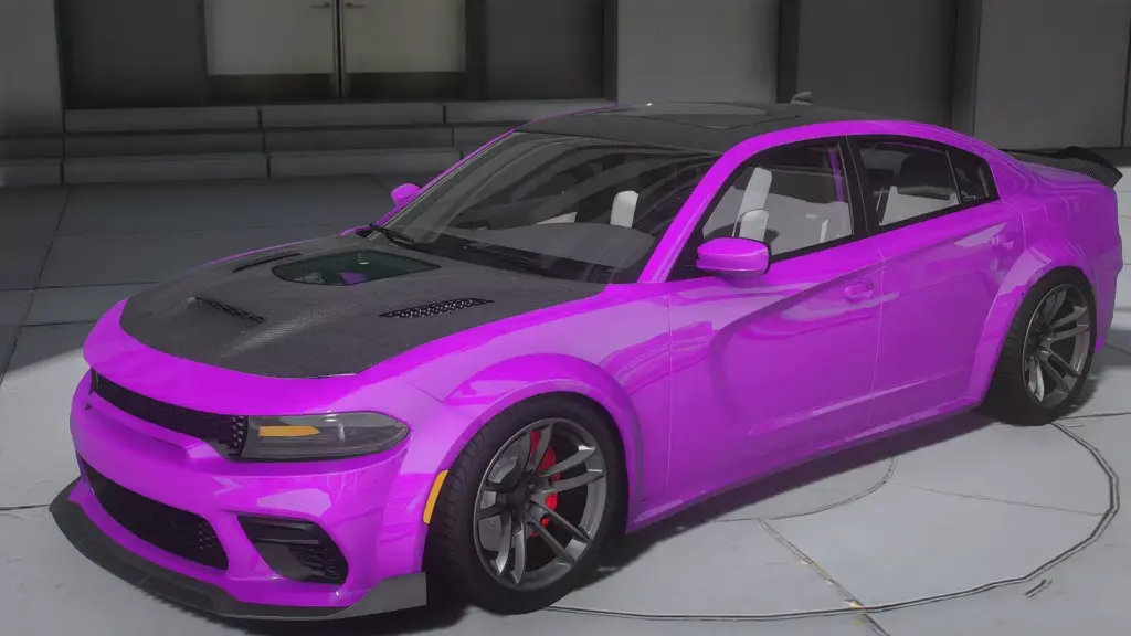 Dodge Charger SRT Hellcat Len Purple Torch