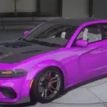 Dodge Charger SRT Hellcat Len Purple Torch Dodge Charger SRT Hellcat Len Purple Torch