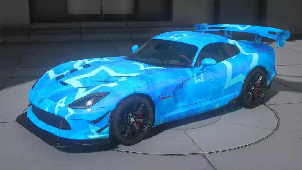 Dodge SRT Viper ACR Blue Star
