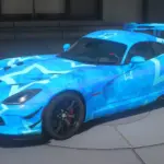 Dodge SRT Viper ACR Blue Star