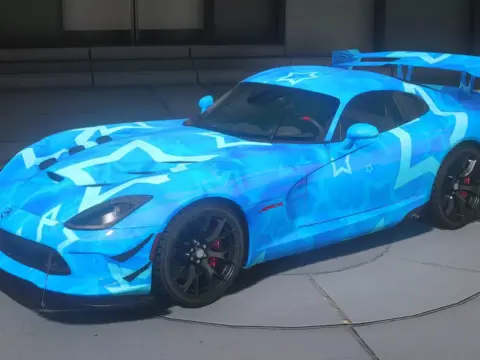 Dodge SRT Viper ACR Blue Star