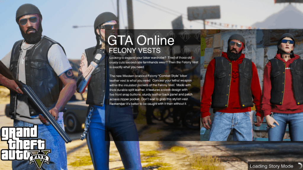 Felony Biker Vest