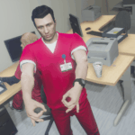 Hospital Scrubs for MP Male5