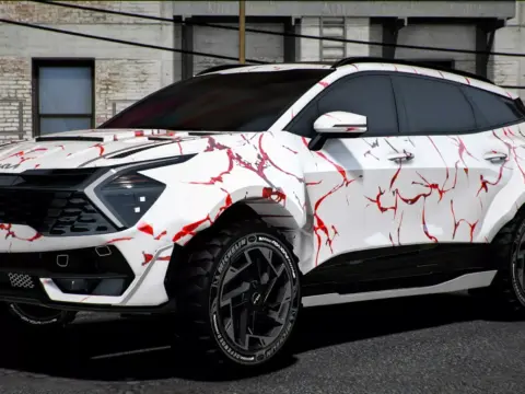 Kia Sportage SXR Hybrid Offroad