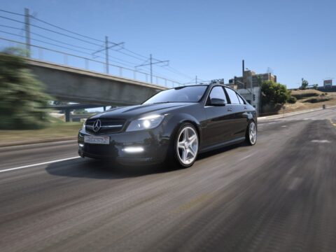 Mercedes-Benz C200 Kompressor 2012 [Add-on | VehFuncsV | Tuning] V1.0