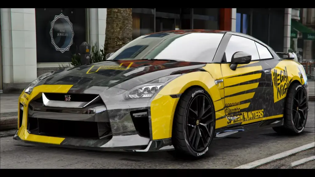Nissan GTR Illegal Night
