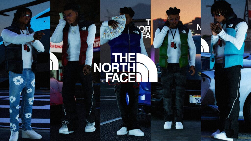 North Face VEST Jacket For "Franklin" V1.0
