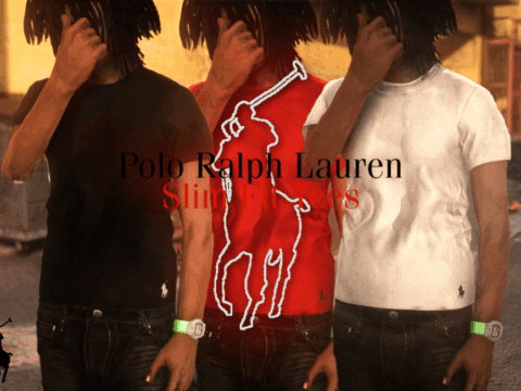 Polo Ralph Lauren Slim Fit Tees for MP Male 1.0