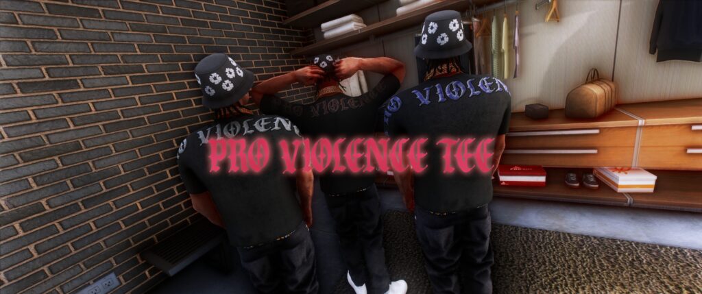 Pro Violence Tee for MP Male 1.0