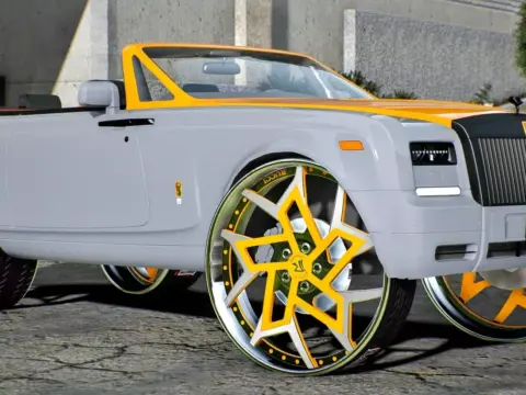 Rolls-Royce Phantom Drophead Coupe Donk