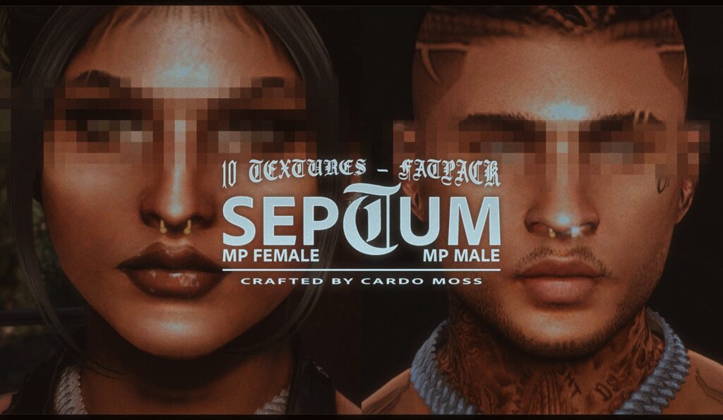 Septum Piercing for MP Male & Female 1.0