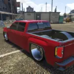 Slammed 4 Door GMC Sierra2