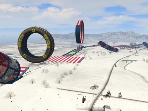 Stunt Track North Yankton [Menyoo] V1.0