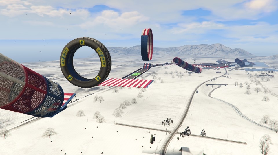Stunt Track North Yankton [Menyoo] V1.0