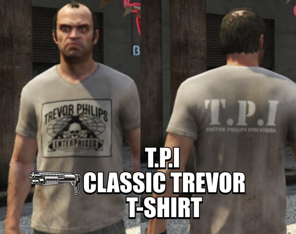 TREVOR PHILIPS INDUSTRIES CLASSIC T-SHIRT 1.0