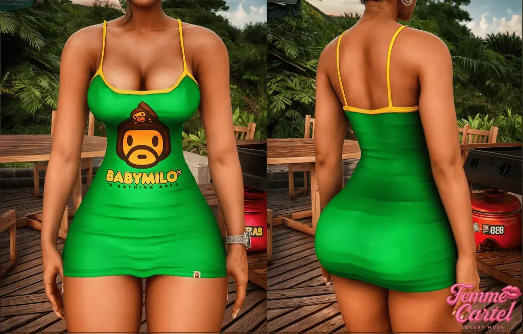 Tati Dress for MP Female 1.0