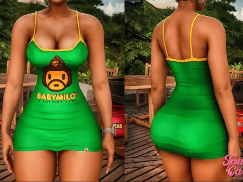 Tati Dress for MP Female 1.0