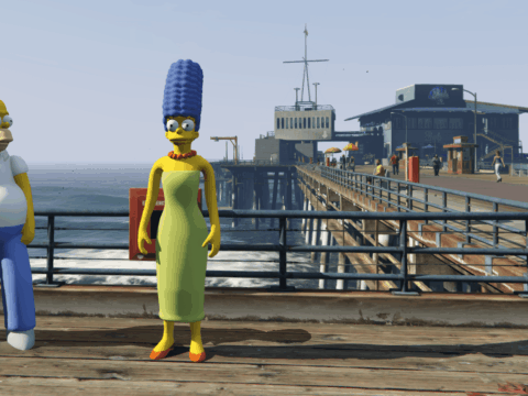 The Simpsons Fortnite Pack [Add-On Ped] V1.0
