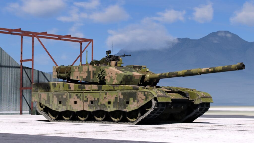 Type 99A China Main Battle Tank PLA [Add-On | LODs] V1.0
