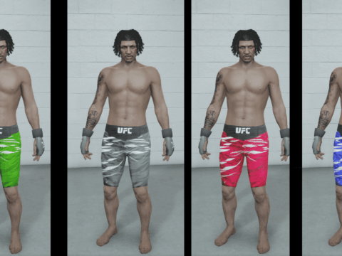 UFC Shorts and Gloves for MP Male 1.0