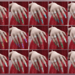 Winter Nails for MP Female 1.04